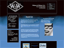 Tablet Screenshot of brwilson.com